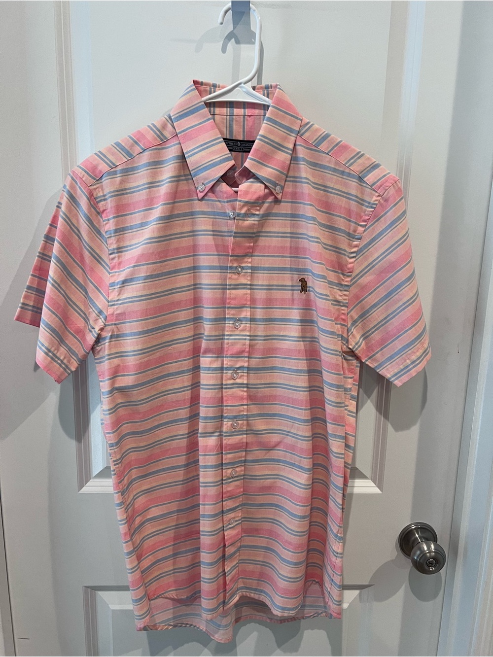 Southern Casanova Short-Sleeve Button-Down Shirt Size Small